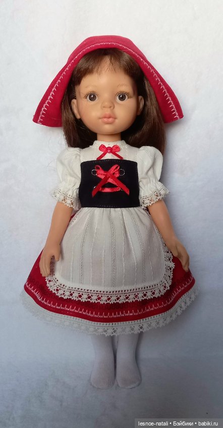 Костюм Красной Шапочки для Паолы Рейна