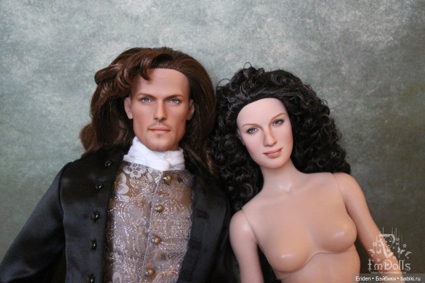 Tonner Claire, Jamie ООАК Татьяны Карнаух, парой (фото 3)