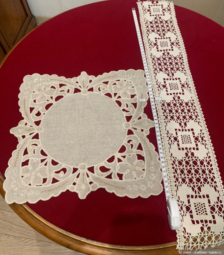 Винтажные салфетки, вышивка (фото 4)