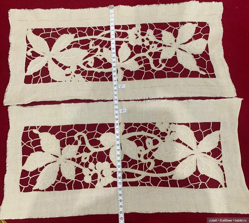 Винтажные салфетки, вышивка (фото 5)