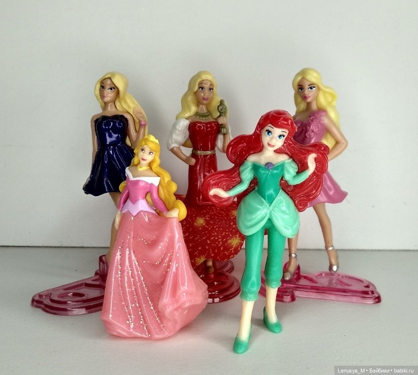 Малышовые игрушки куколкам 10-15 см, аксессуары для румбоксов 1/6, фотосессий (фото 6)