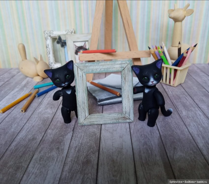 Ми-мишные близнецы-художники (фото 3)