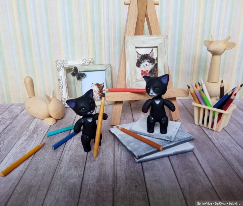 Ми-мишные близнецы-художники