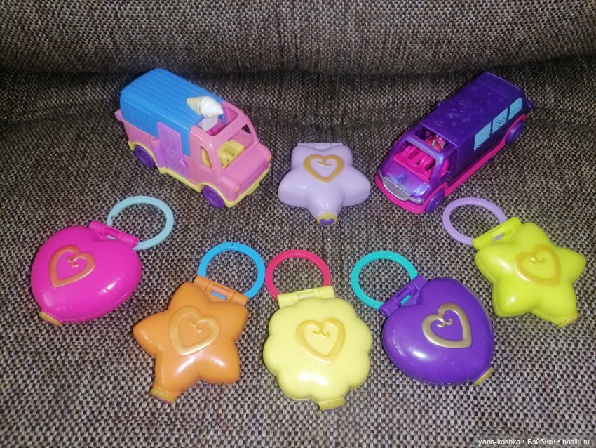 Набор из 8 домиков Polly pocket (фото 2)