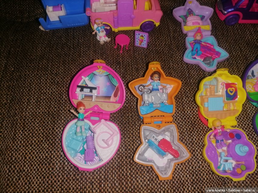 Набор из 8 домиков Polly pocket (фото 6)