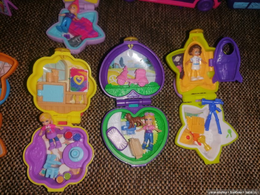 Набор из 8 домиков Polly pocket (фото 5)
