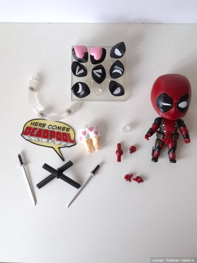 Nendoroid Deadpool — Шарнирные куклы (не BJD) (фото 3)