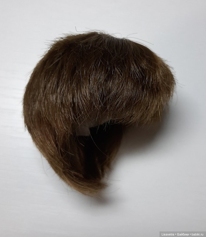 Парик 5-6, цвет сепия — Парики для BJD