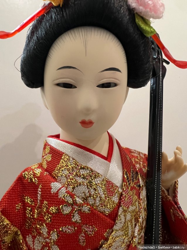 Интерьерная кукла Гейша — Статуэтки (фото 4)
