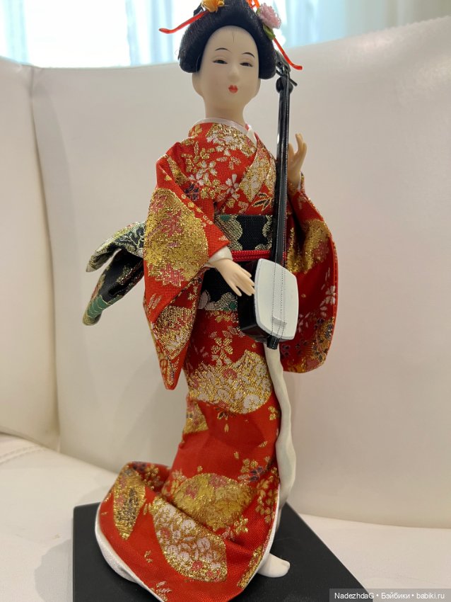 Интерьерная кукла Гейша — Статуэтки (фото 9)