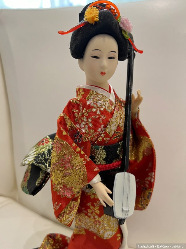 Интерьерная кукла Гейша — Статуэтки (фото 10)