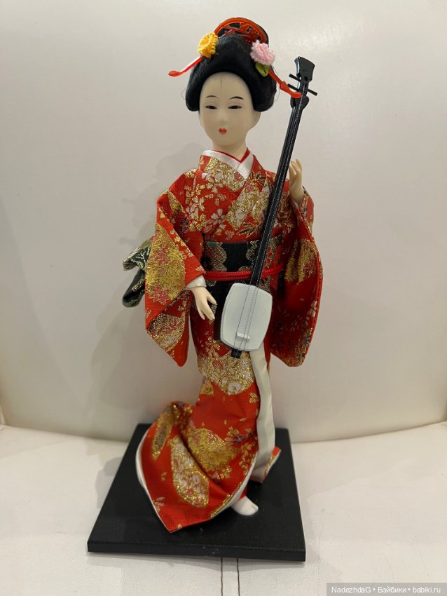 Интерьерная кукла Гейша — Статуэтки