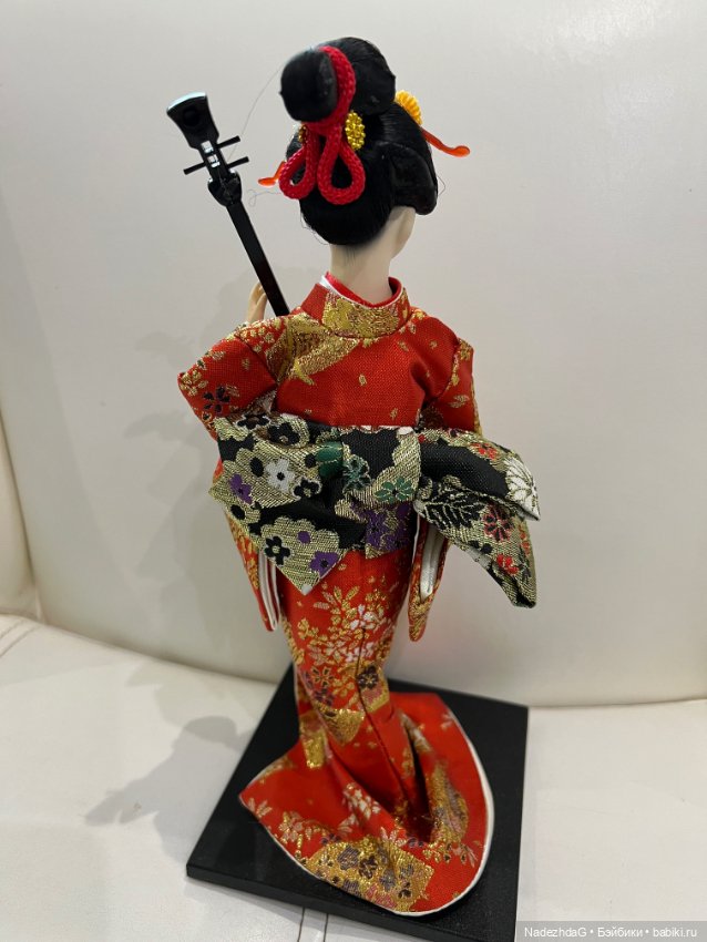 Интерьерная кукла Гейша — Статуэтки (фото 7)