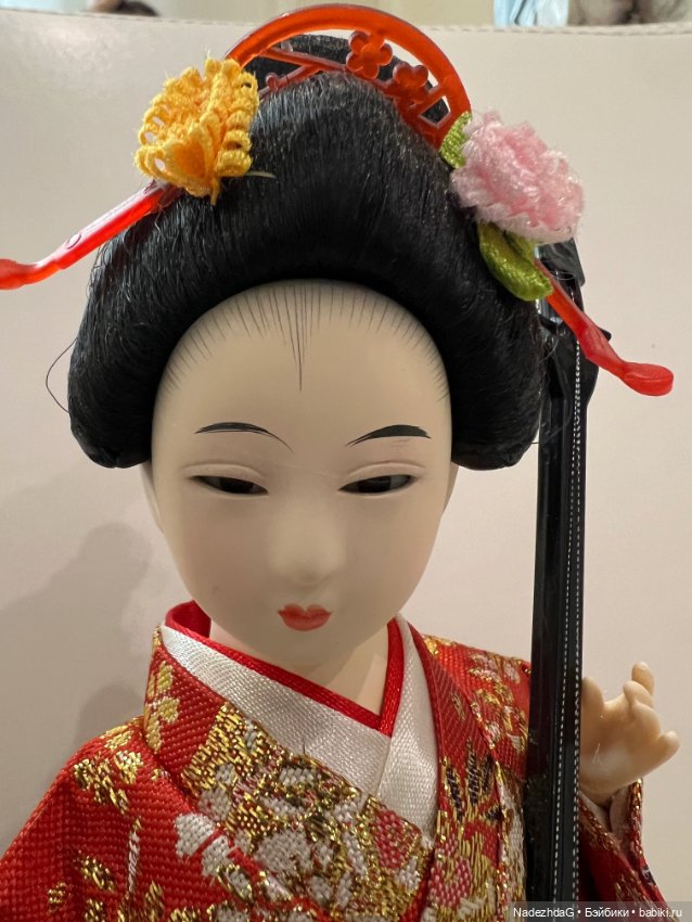 Интерьерная кукла Гейша — Статуэтки (фото 5)