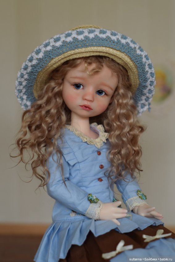 Авторская шарнирная кукла Тая