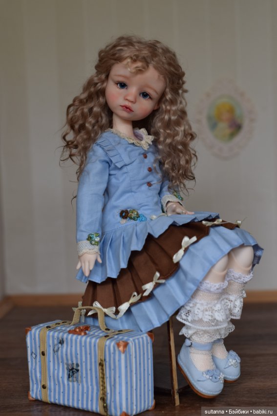 Авторская шарнирная кукла Тая (фото 4)
