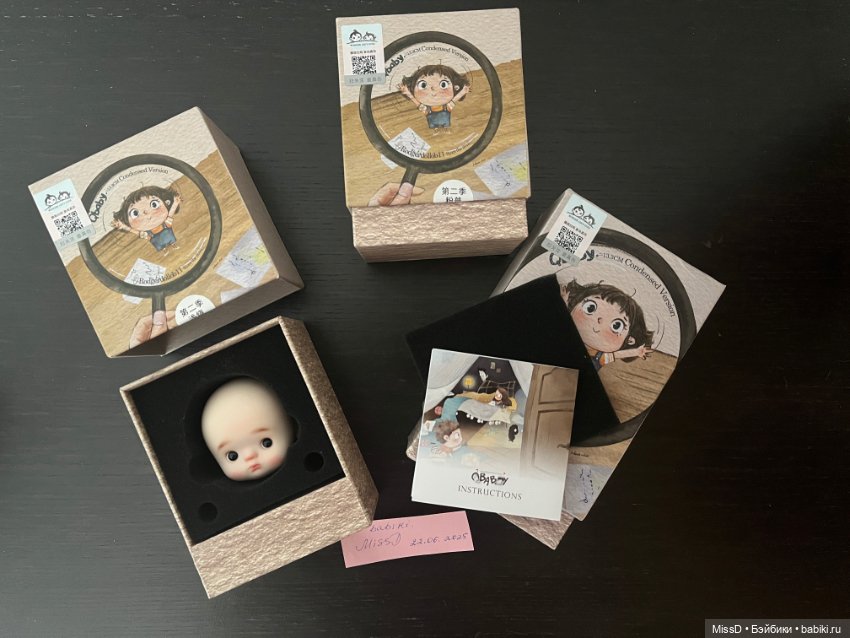 Продам голову Qbaby puppy в пудре (фото 6)