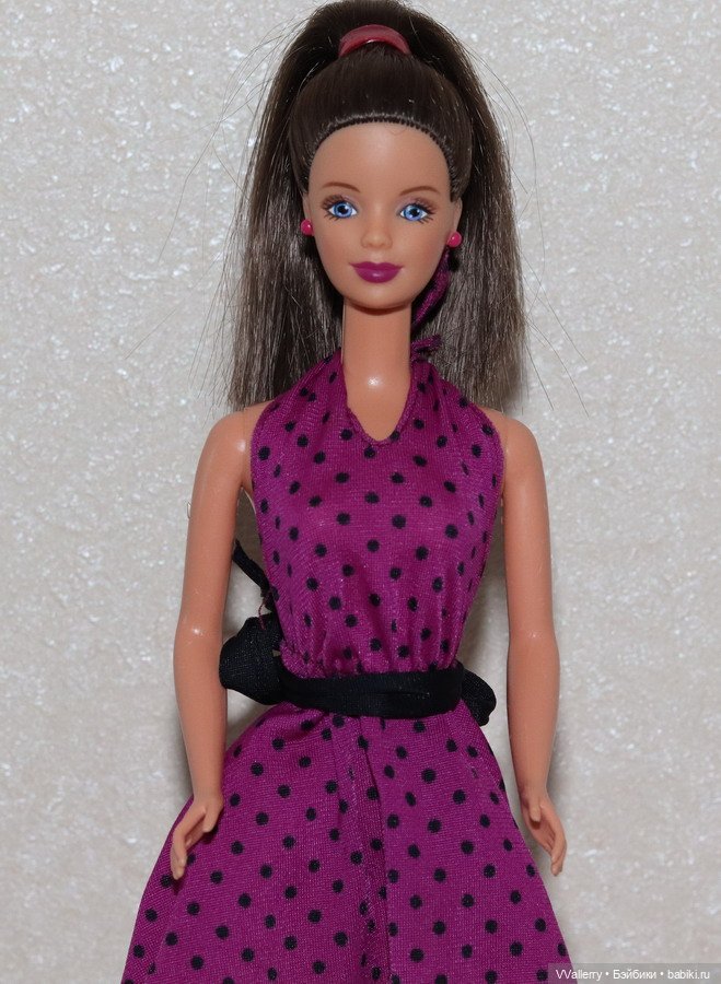 Barbie pretty in plaid brunette 1998 (фото 2)