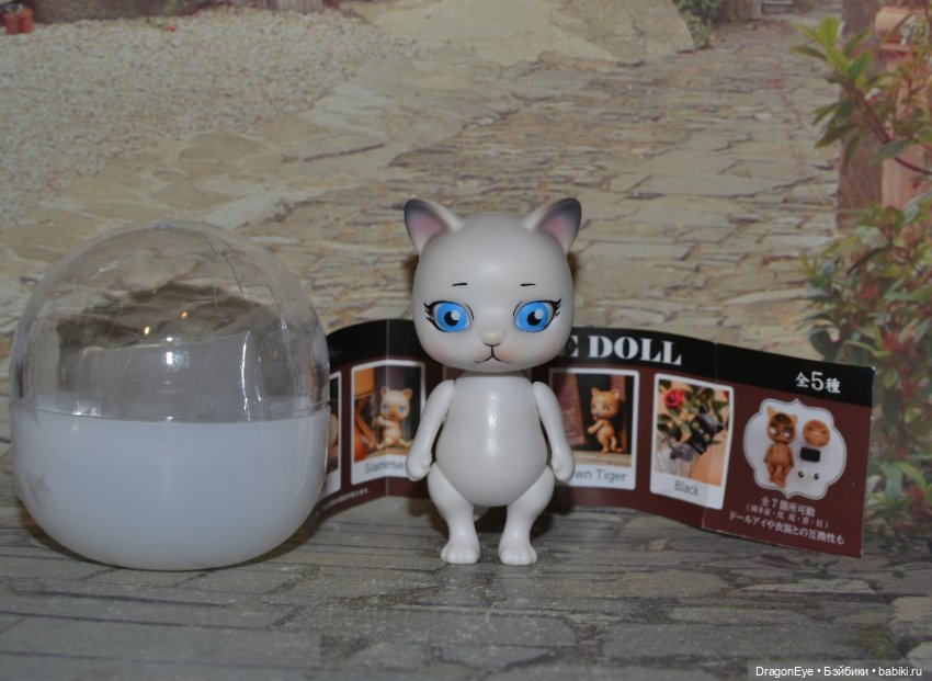 Capsule doll Котик №1 — Игрушки для детей