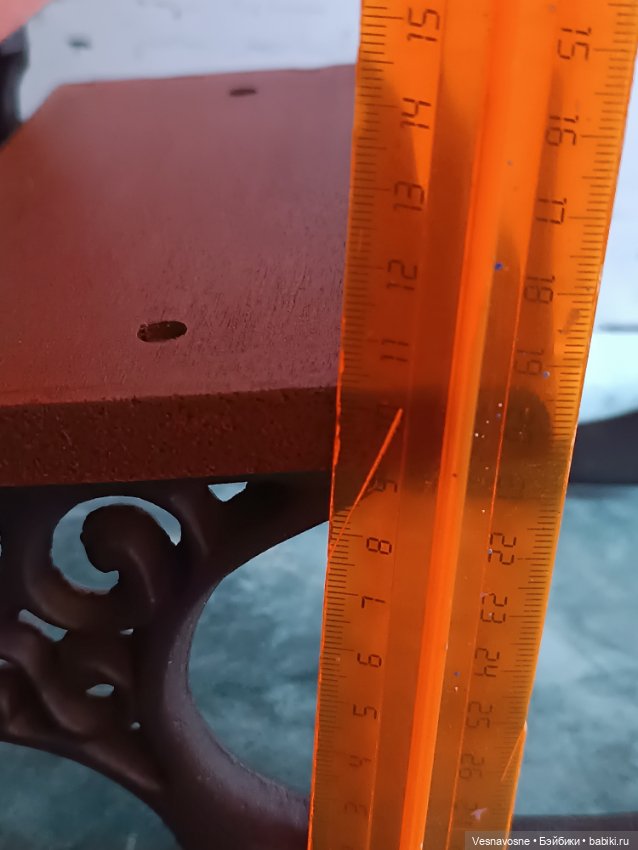 Кукольная парта, винтаж — Кукольная мебель (фото 4)