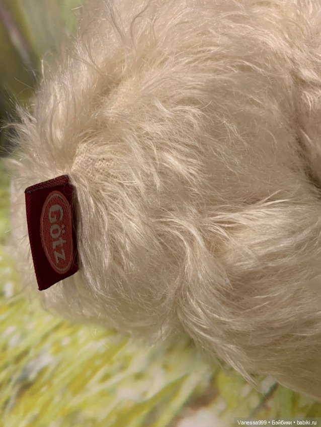 Коллекционный мишка Зэпп с печенькой от Gotz (Готц).Новый (фото 7)