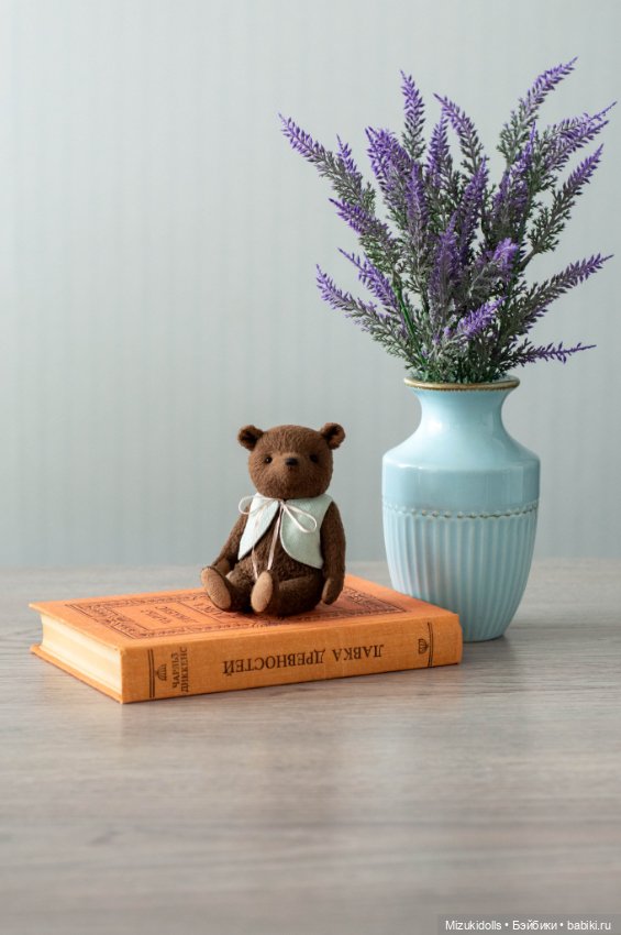 Тедди мишка в жилетке — Авторские игрушки