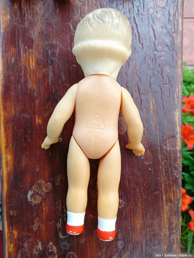 Кукла ГДР ,AHG ,полностью резиновая в комплекте одежды (фото 4)