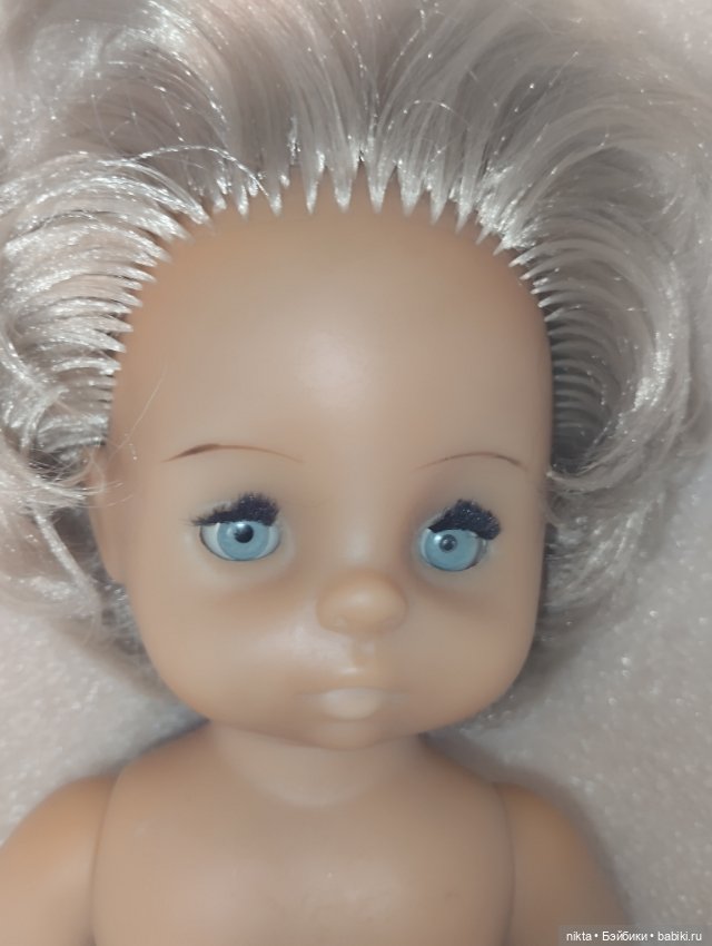 Кукла ГДР Полностью виниловая курносая малышка в родном (фото 4)