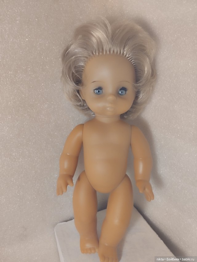 Кукла ГДР Полностью виниловая курносая малышка в родном (фото 3)