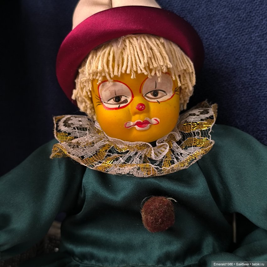 Фарфоровый клоун Германия