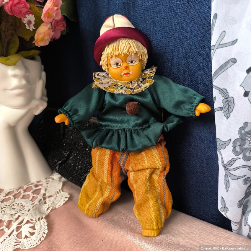 Фарфоровый клоун Германия (фото 2)