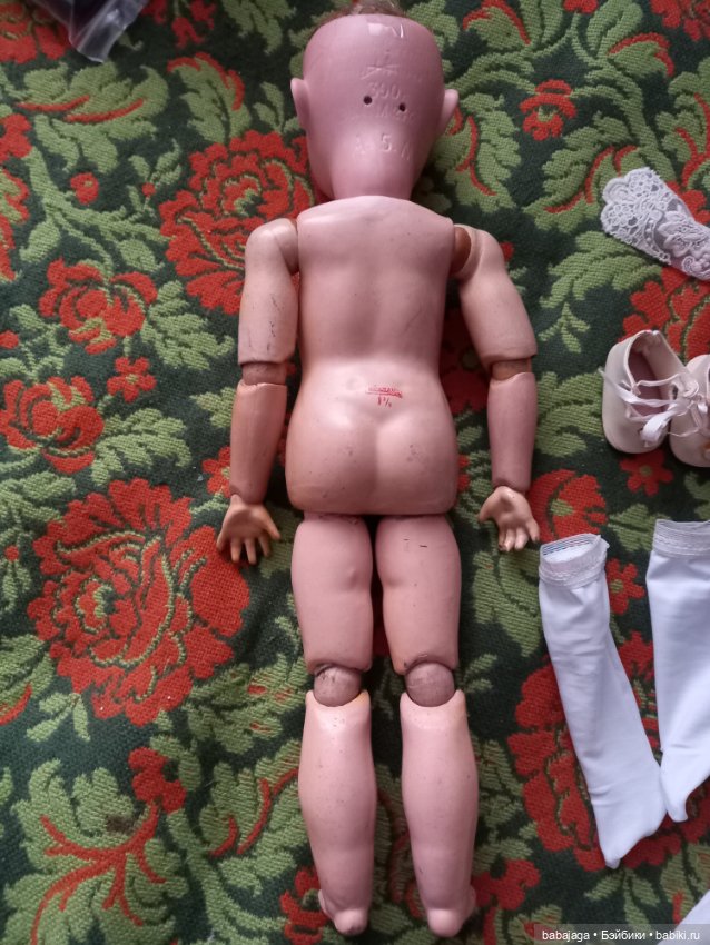 Немецкая антикварная кукла (фото 5)