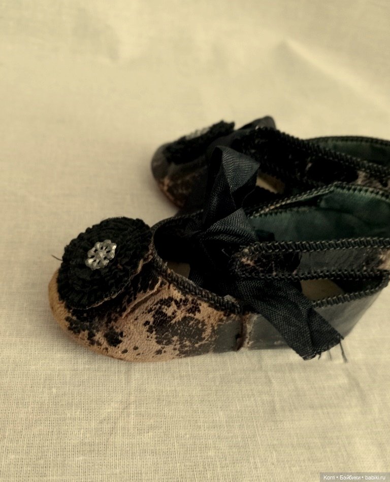 Антикварные туфельки тип Брю (фото 4)