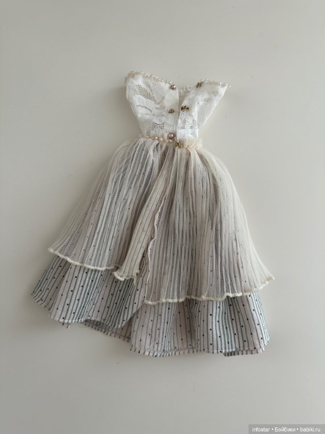 Одежда на авторских кукол, При покупке 2 -х платьев, + 2 еще в подарок (фото 8)