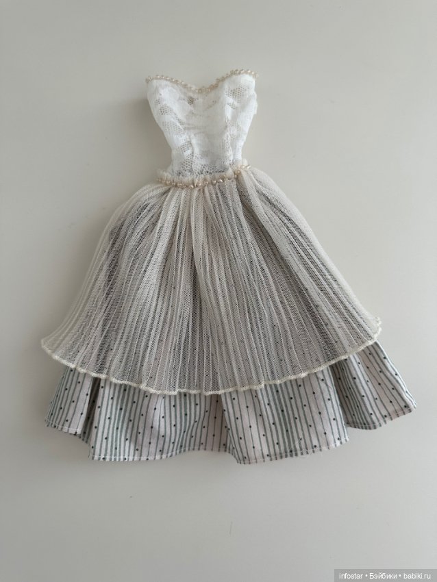 Одежда на авторских кукол, При покупке 2 -х платьев, + 2 еще в подарок (фото 7)