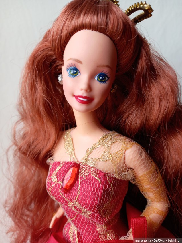 Барби Barbie Radiаnt in red 1992г (фото 5)