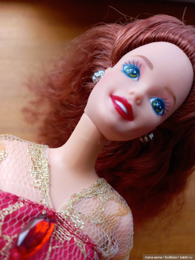 Барби Barbie Radiаnt in red 1992г (фото 7)