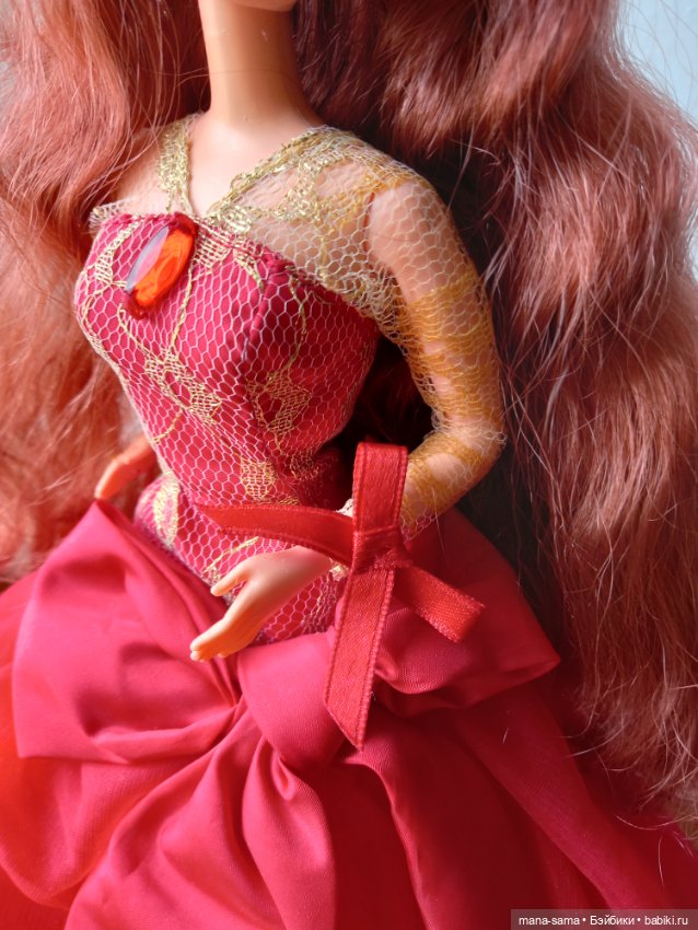 Барби Barbie Radiаnt in red 1992г (фото 4)