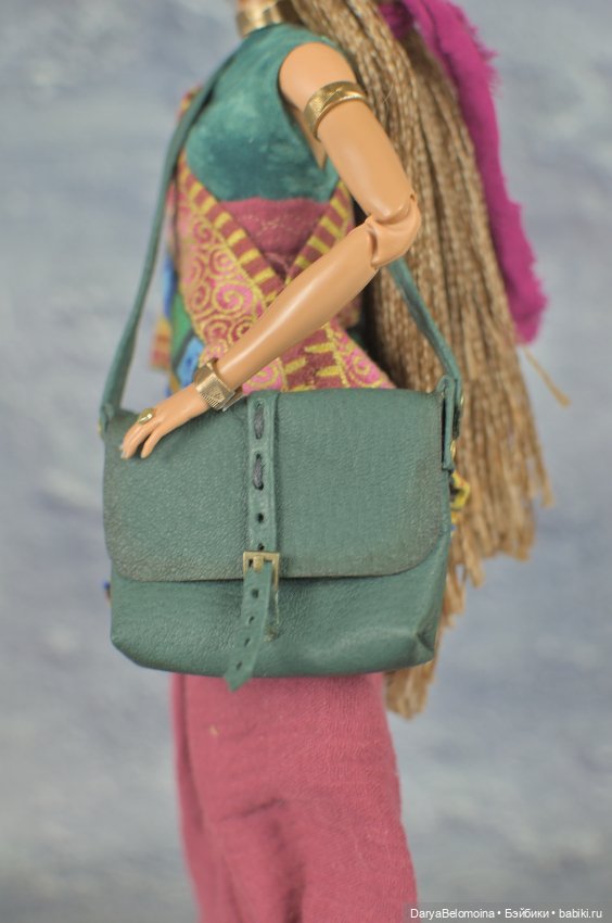 Сумка зеленая из кожи — Шляпы (фото 3)