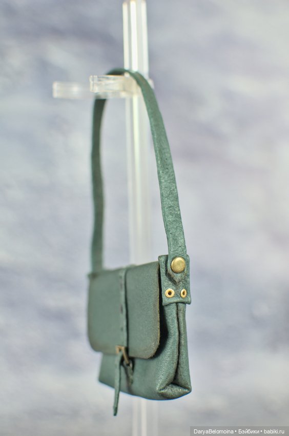 Сумка зеленая из кожи — Шляпы (фото 4)