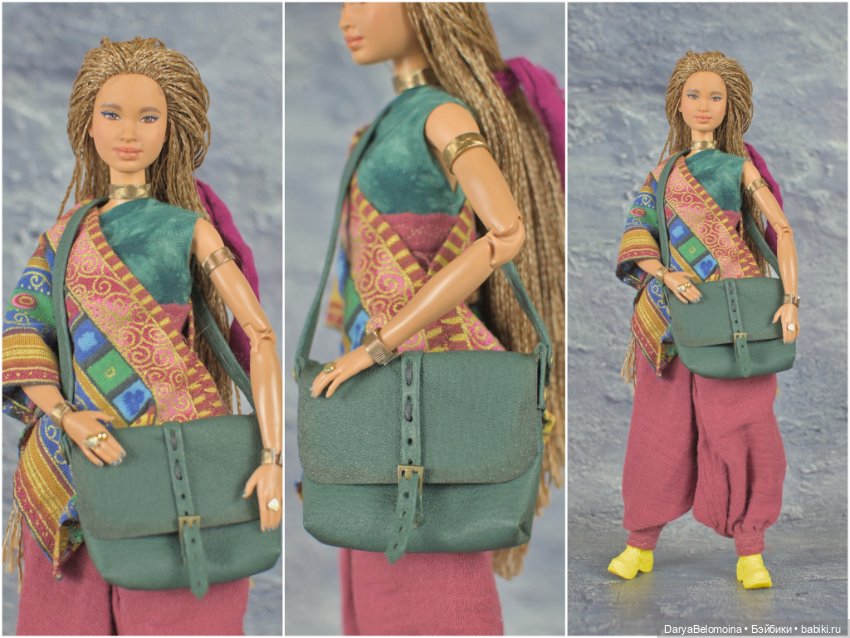 Сумка зеленая из кожи — Шляпы (фото 5)