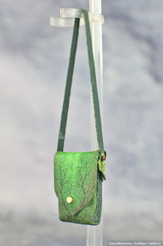 Зеленая сумка из кожи — Шляпы (фото 8)