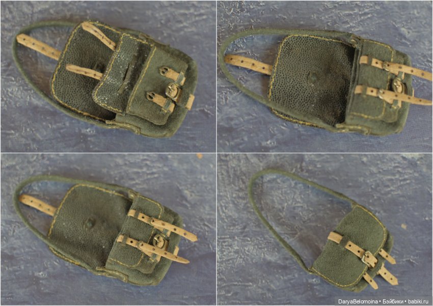 Замшевая сумка формата 1/6 (фото 10)