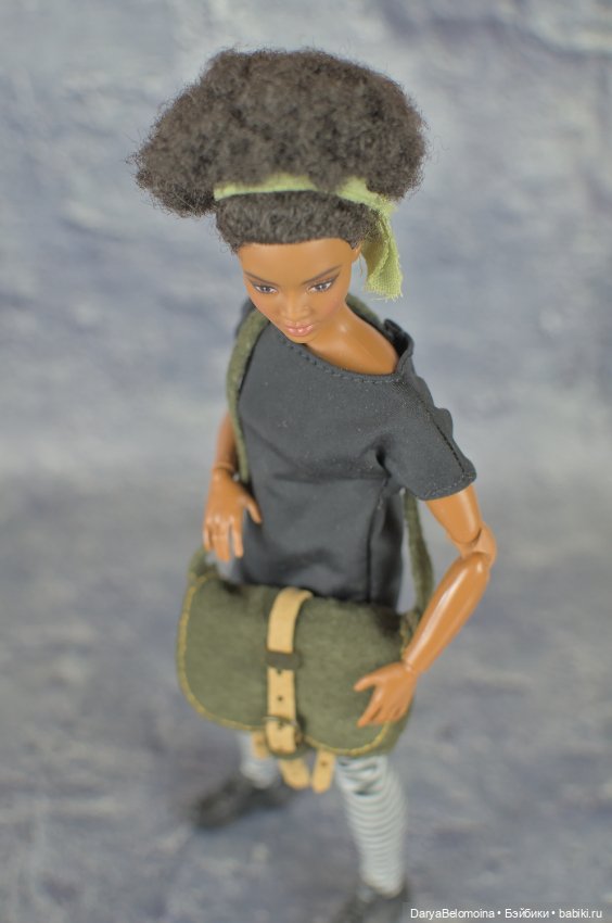 Замшевая сумка формата 1/6 (фото 5)