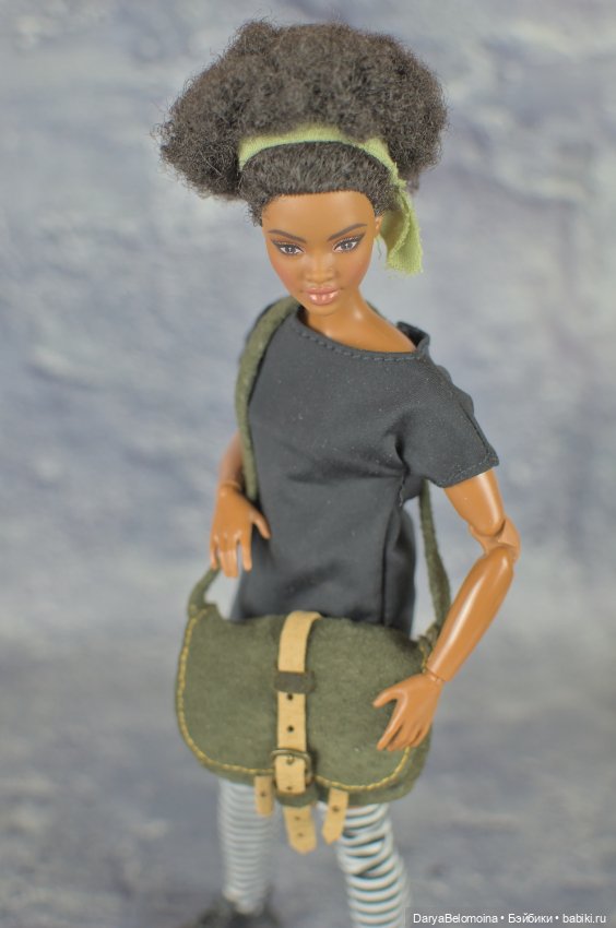 Замшевая сумка формата 1/6 (фото 7)