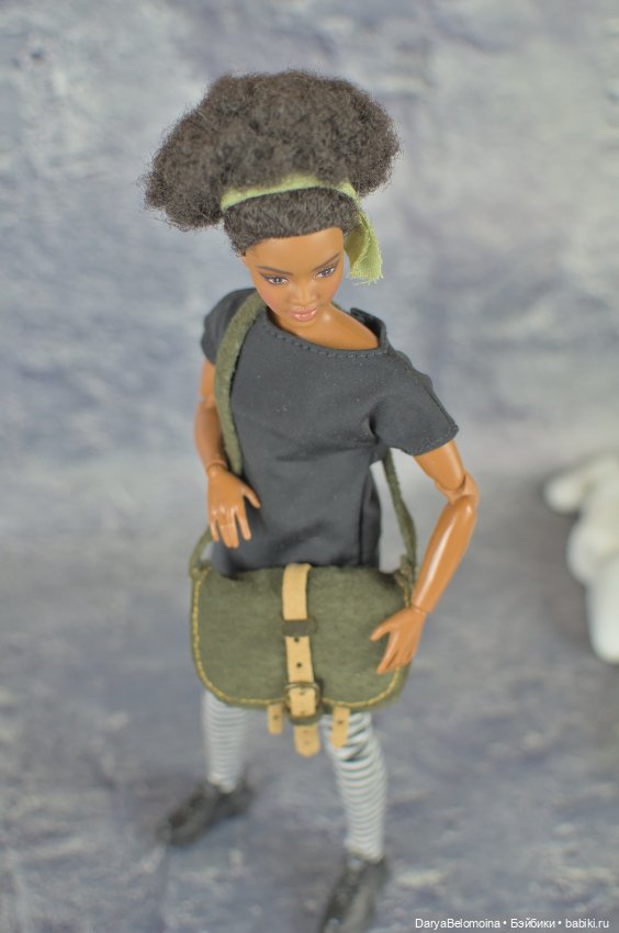 Замшевая сумка формата 1/6 (фото 6)