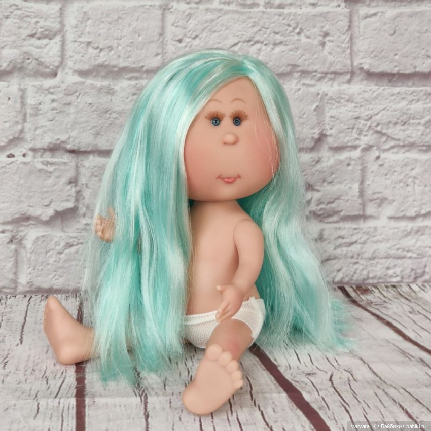 Nines D Onil кукла Мия с бирюзовыми волосами, 30 см