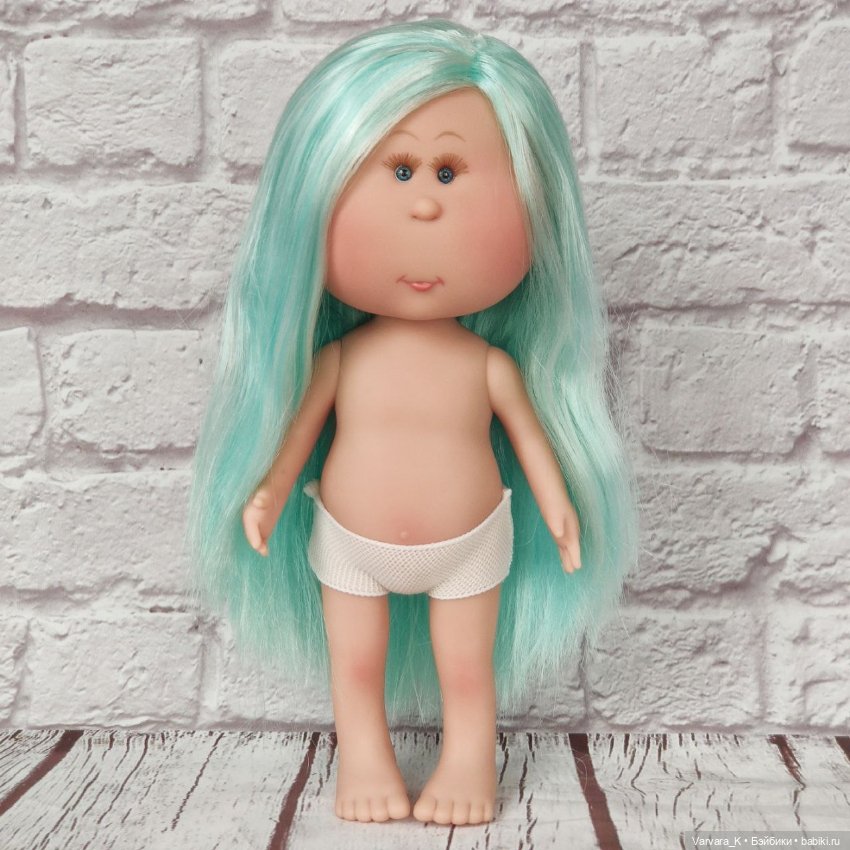 Nines D Onil кукла Мия с бирюзовыми волосами, 30 см