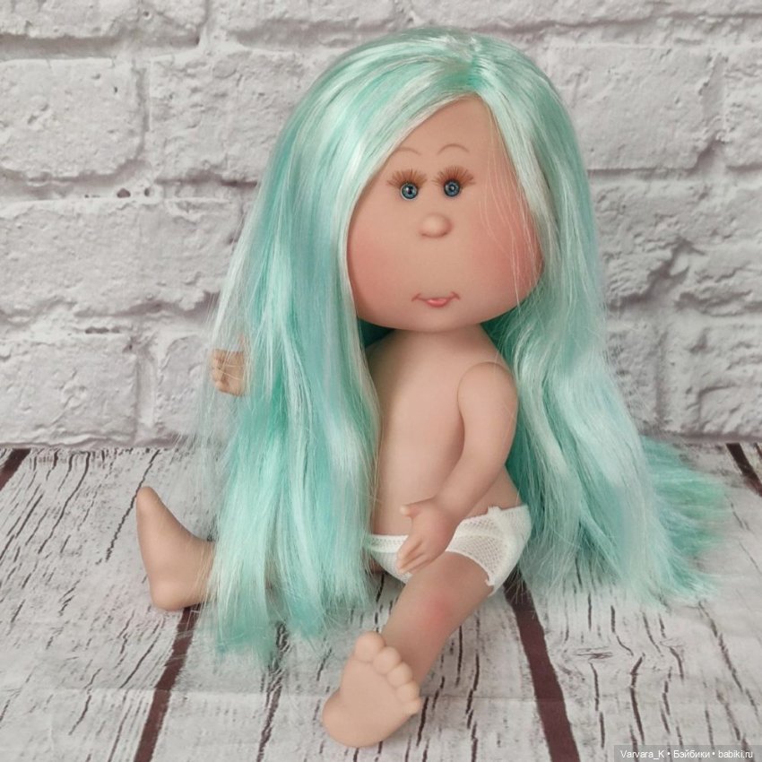 Nines D Onil кукла Мия с бирюзовыми волосами, 30 см
