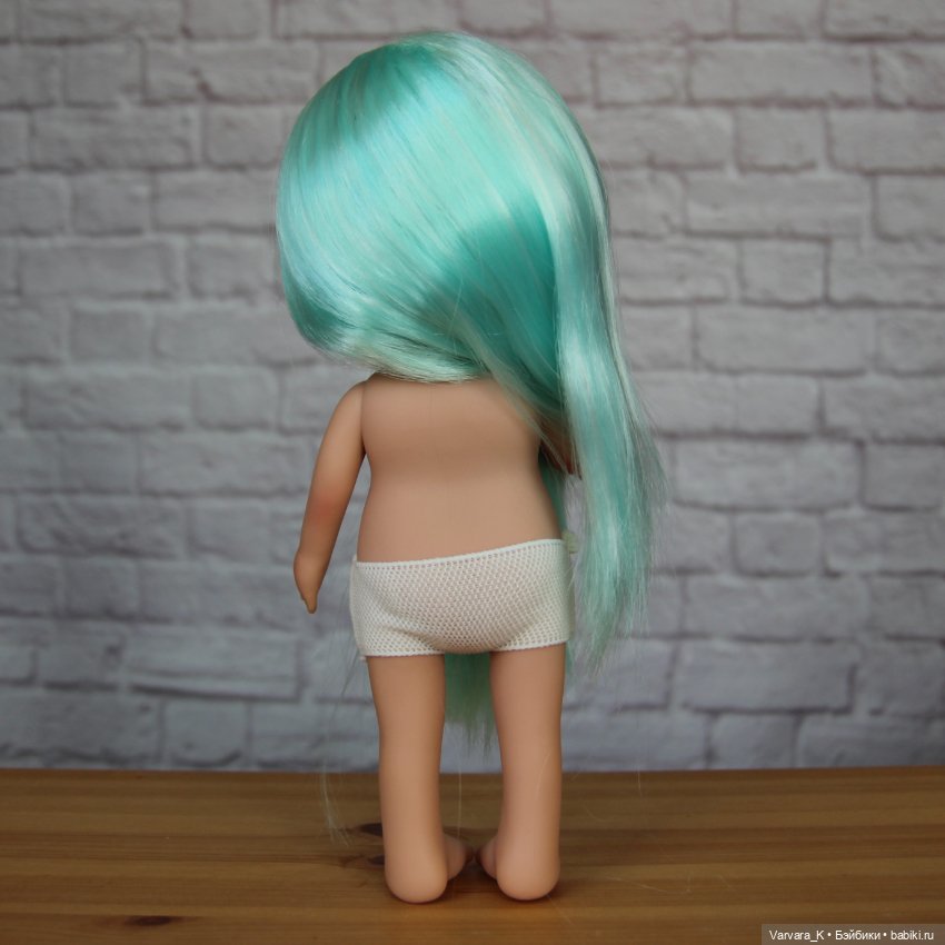 Nines D Onil кукла Мия с бирюзовыми волосами, 30 см (фото 7)